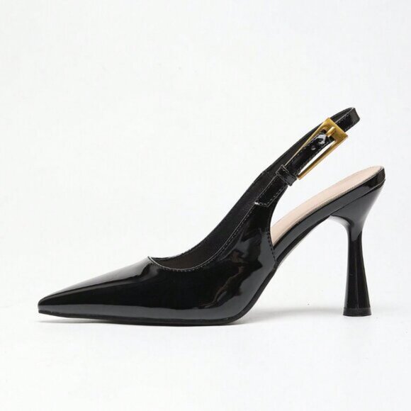 Classy Black Heels - Picture 6 of 6